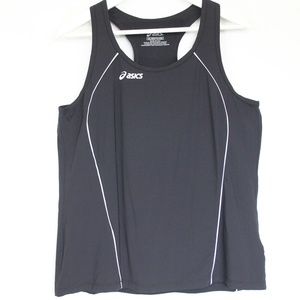Asics Plus Size Tank Top 2X Women Shirt Running Gym black